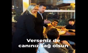 Hamza Dağ’ın Alsancak ziyaretinde renkli görüntüler