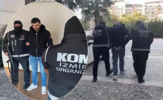 İnterpol tarafından kırmızı bültenle aranan zanlı İzmir’de yakalandı