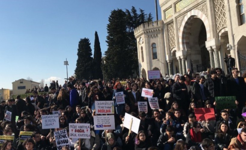 İstanbul Üniversitesi ayakta! 'Bu kapı sadece bize mi kapalı'