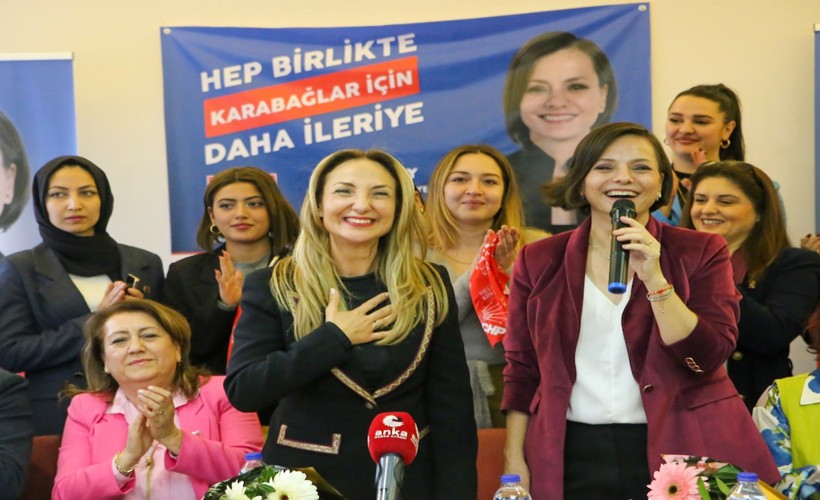 CHP'li Aylin Nazlıaka'dan Helil Kınay'a destek: Karabağlar için 'biz' varız!