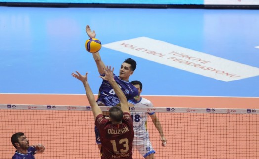 Kupa Voley'de Arkas Spor, Galatasaray'ı devirdi