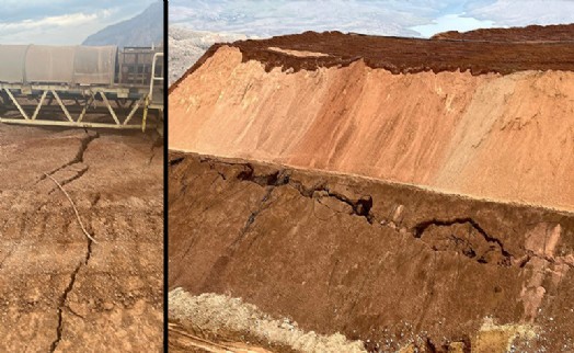 Maden faciası öncesi çekilen çatlak fotoğrafları bilirkişi raporuna girdi!