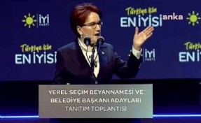 Meral Akşener, partisinin seçim beyannamesini açıkladı