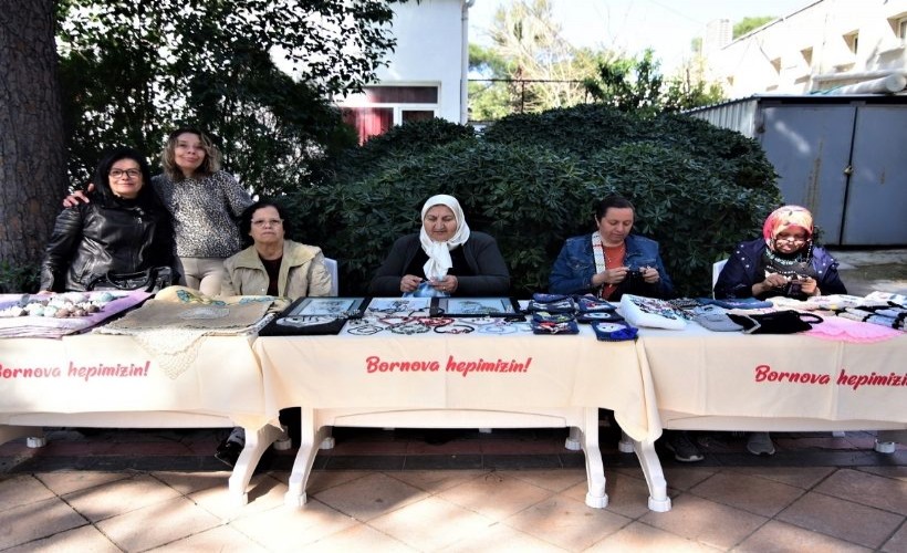 Bornova'da 8 Mart coşkusu: Kadın Dayanışması