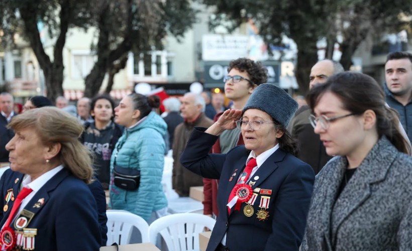 Buca’daki iftarda Çanakkale şehitleri unutulmadı