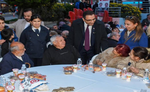 CHP Balçova Adayı Yiğit vatandaşlarla iftarda buluştu: Birlik ve beraberlik vurgusu!