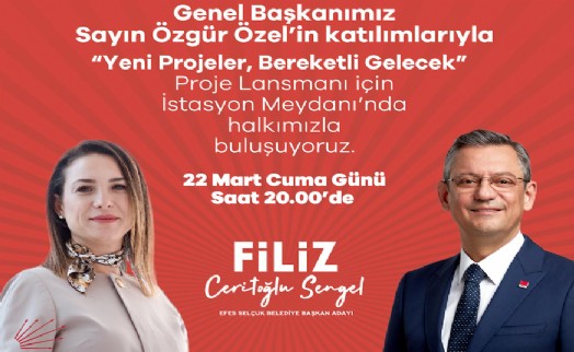 CHP Lideri Özgür Özel Efes Selçuk'a geliyor