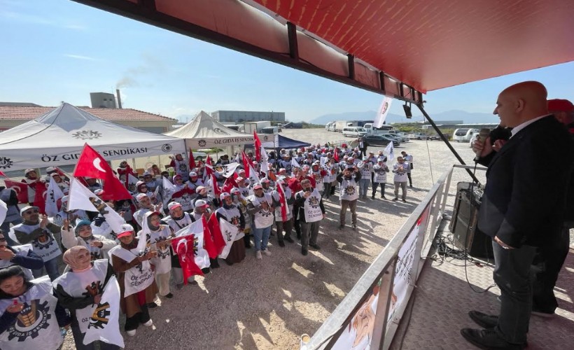 CHP’li Polat grevdeki Lezita işçilerini ziyaret etti; Grev kırıcı olarak Hindistan’dan ithal işçi