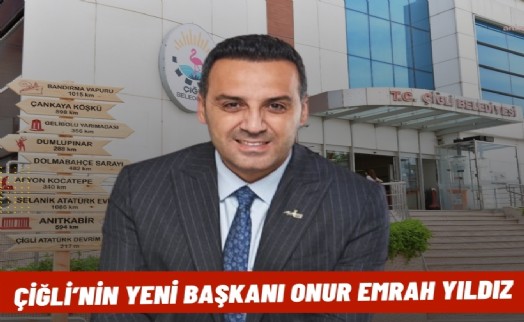 Çiğli'nin yeni başkanı Onur Emrah Yıldız oldu!