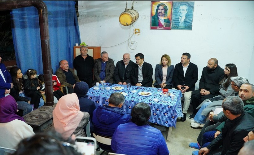 Cumhur İttifakı Adayı Kırkpınar Cemevini ziyaret etti