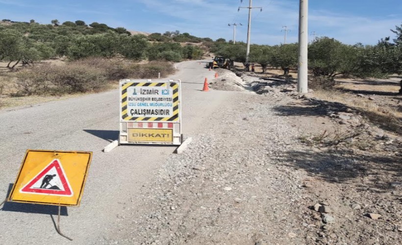 Dikili Yaylayurt'a yeni içme suyu hattı