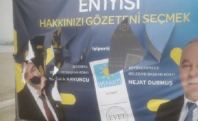 İYİ Parti'nin seçim çadırına saldırı