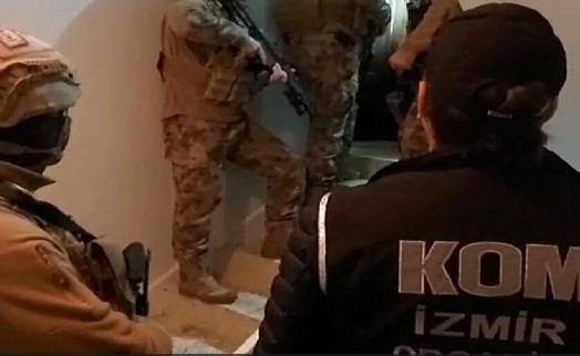 İzmir merkezli 3 ilde 'Mahzen-13' operasyonu: 2 suç örgütü çökertildi