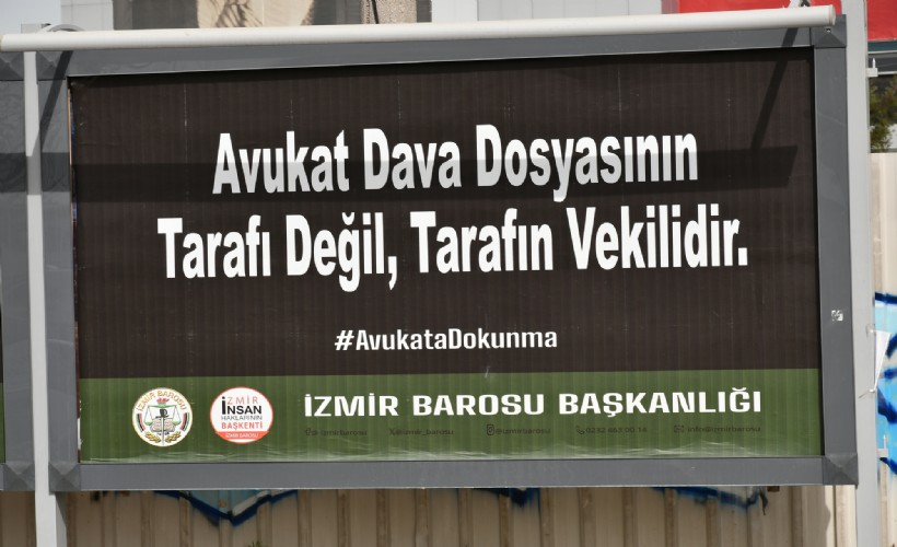 Avukatlar Günü'nde İzmir Barosu isyan etti