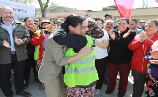 Başkan Sengel, belediye emekçileriyle bayramlaştı