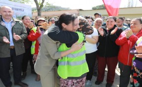 Başkan Sengel, belediye emekçileriyle bayramlaştı