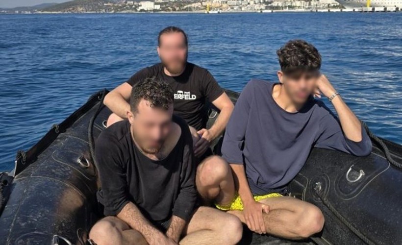 Jet ski ile Yunanistan’a kaçıyorlardı: Ölümden döndüler