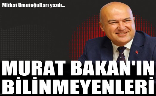 İzmir'de bir şeffaflık arayışı: Murat Bakan'ın bilinmeyenleri