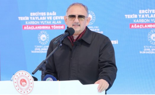 Bakan Özhaseki: Anadolu coğrafyasını adeta talan ettik!