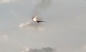 Rusya'da bombardıman uçağı düştü