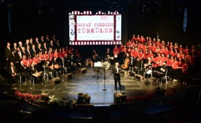Aliağa'da ASEV THM Korosu’ndan ‘Beyaz Perdede Türküler’ konseri