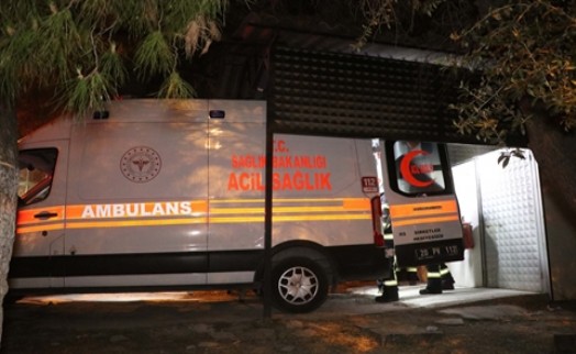 Ambulansta oksijen tüpünden sızan gazın parlaması sonucu yaralanan sağlıkçılar taburcu oldu