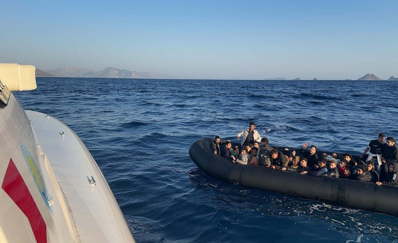 Bodrum'da 22 kaçak göçmen kurtarıldı