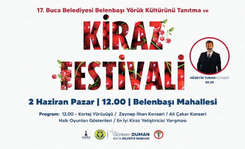 Buca’da Kiraz Festivali’ne geri sayım başladı