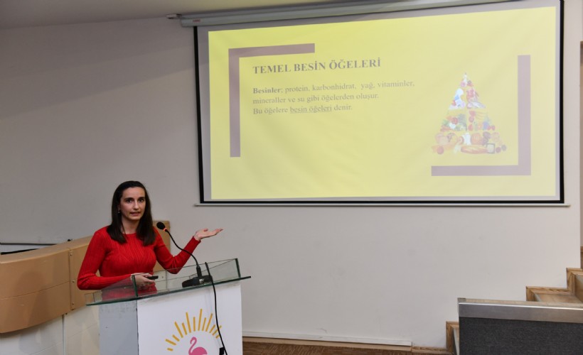 Çiğlili sporseverler sağlıklı beslenme seminerinde buluştu