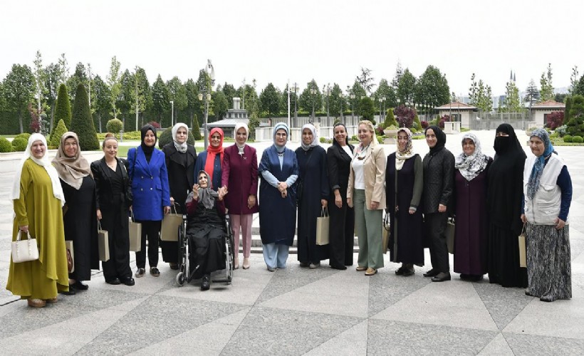 Emine Erdoğan, anneleri ağırladı