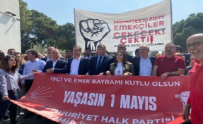 İzmir'de 1 Mayıs coşkuyla kutlandı! CHP'den AK Parti'ye tepki