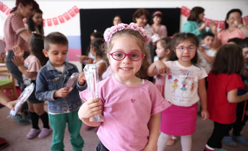 Konak’tan çocuklara diş fırçalamayı sevdiren proje