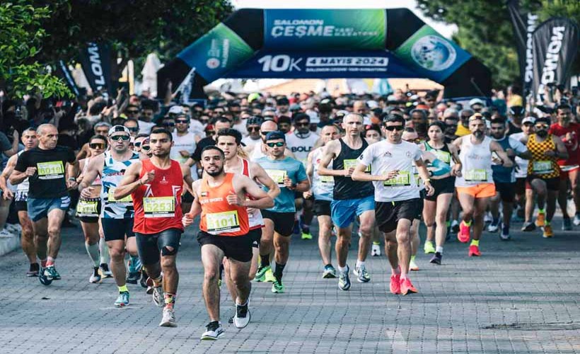 Salomon Çeşme Yarı Maratonu koşuldu: Ödüller verildi