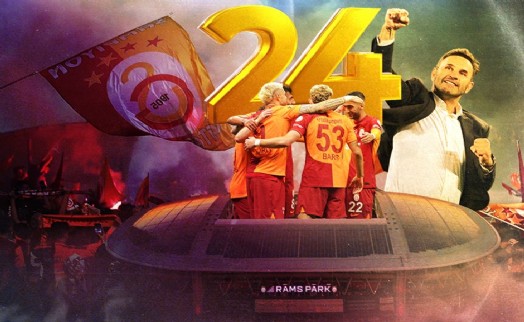 Süper Lig şampiyonu Galatasaray oldu!