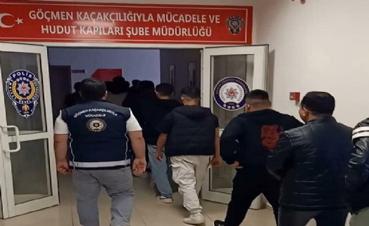 Yunanistan'a kaçmaya çalışan 31 kaçak göçmen yakalandı