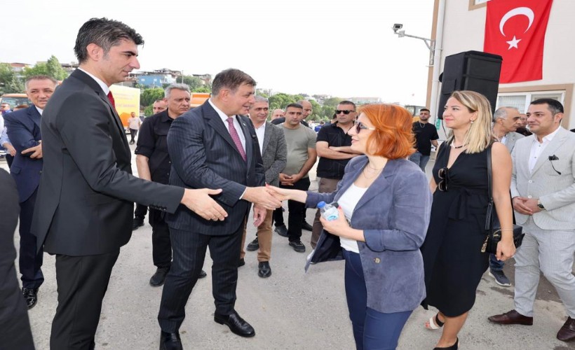 Tugay’ın bayramlaşmada ikinci durağı İZSU oldu