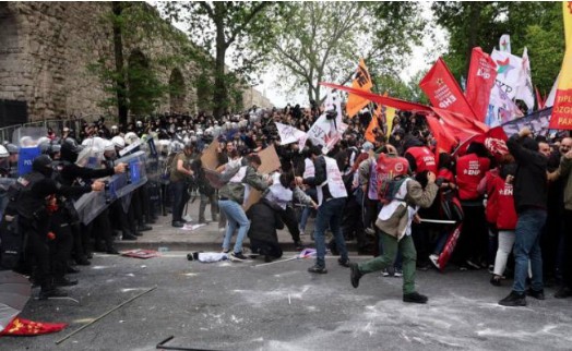 1 Mayıs'ta gözaltına alınan 12 kişi için 15 yıl hapis cezası istendi