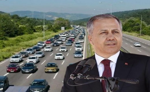 Bakan Yerlikaya'dan bayram dönüşü güvenli sürüş çağrısı