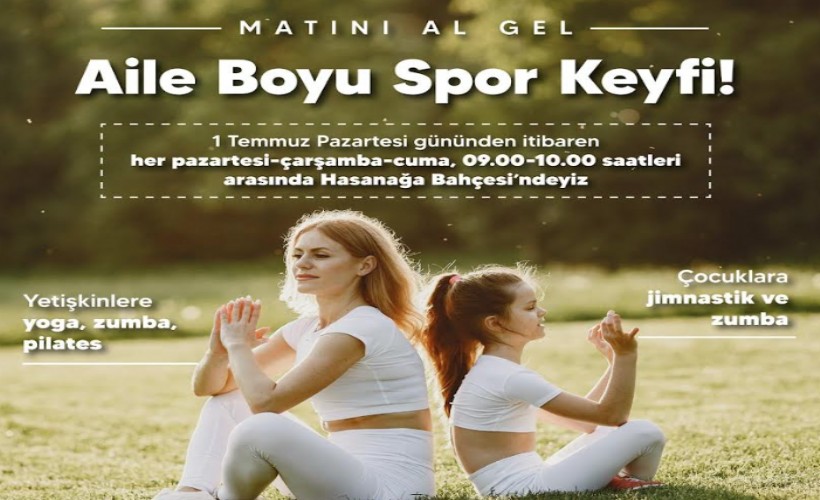 Buca’da aile boyu spor keyfi başlıyor