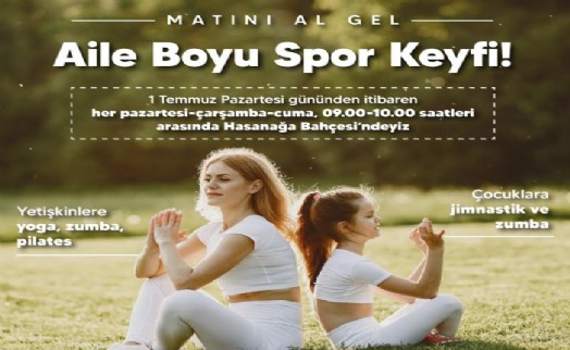 Buca’da aile boyu spor keyfi başlıyor