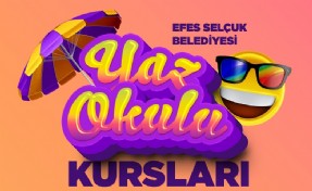 Efes Selçuk'ta çocuklar için yaz okulu zamanı