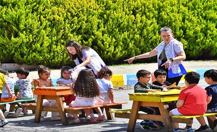 İZELMAN Anaokullarında mezuniyet heyecanı