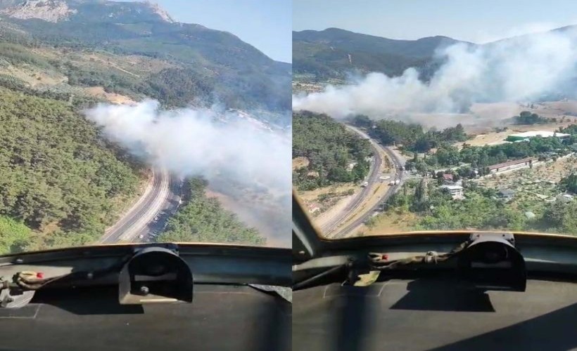 İzmir’deki orman yangını kontrol altına alındı