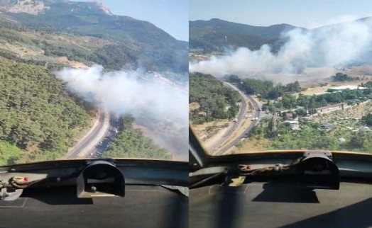 İzmir’deki orman yangını kontrol altına alındı