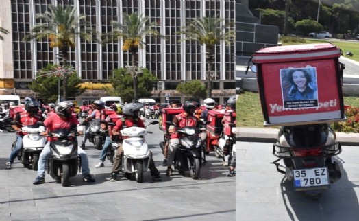 İzmirli motokuryelerden adalet sürüşü: Tehlikeli meslekler statüsüne alınsın