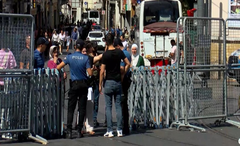 Taksim'e girişler kapatıldı!