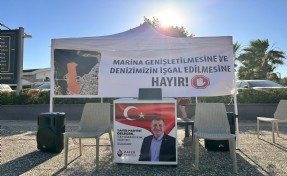 Zafer Partisi Seferihisar'dan Teos Marina'nın kapasite artışına tepki