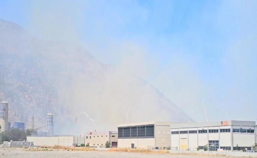 Aydın'da kağıt fabrikasındaki yangın 5'inci gününde