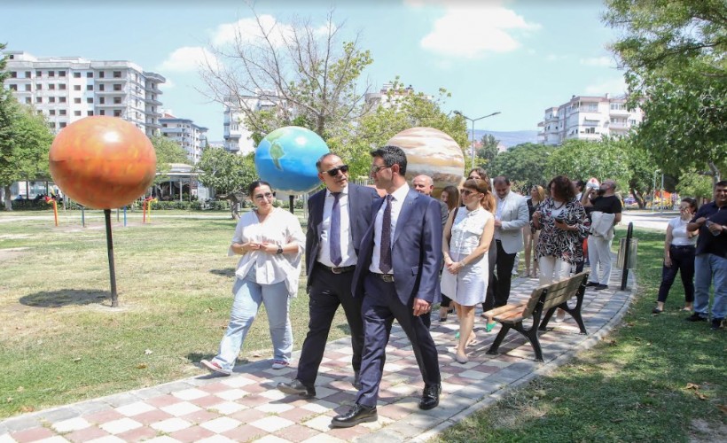 Başkan Önal, Lefkoşa Türk Belediyesi Başkanı Harmancı’yı ağırladı