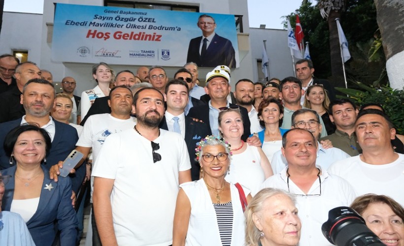 CHP Lideri Özel Bodrum'da